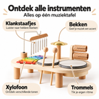 Houten Muziektafel