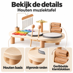 Houten Muziektafel
