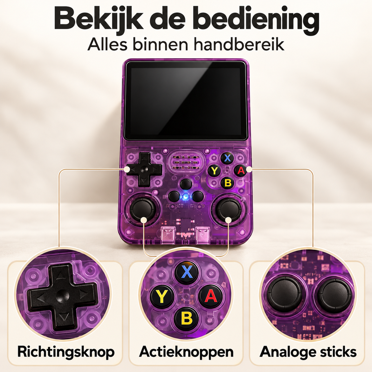 Retro Handheld Spelcomputer