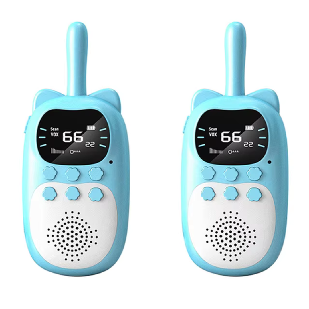 Oplaadbare Walkie Talkies voor Kinderen met Bereik tot 3 km