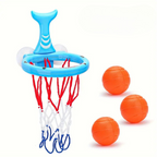 Badspeelgoed Basketbal Set met Dino Net en Zachte Ballen voor Kinderen vanaf 3 Jaar