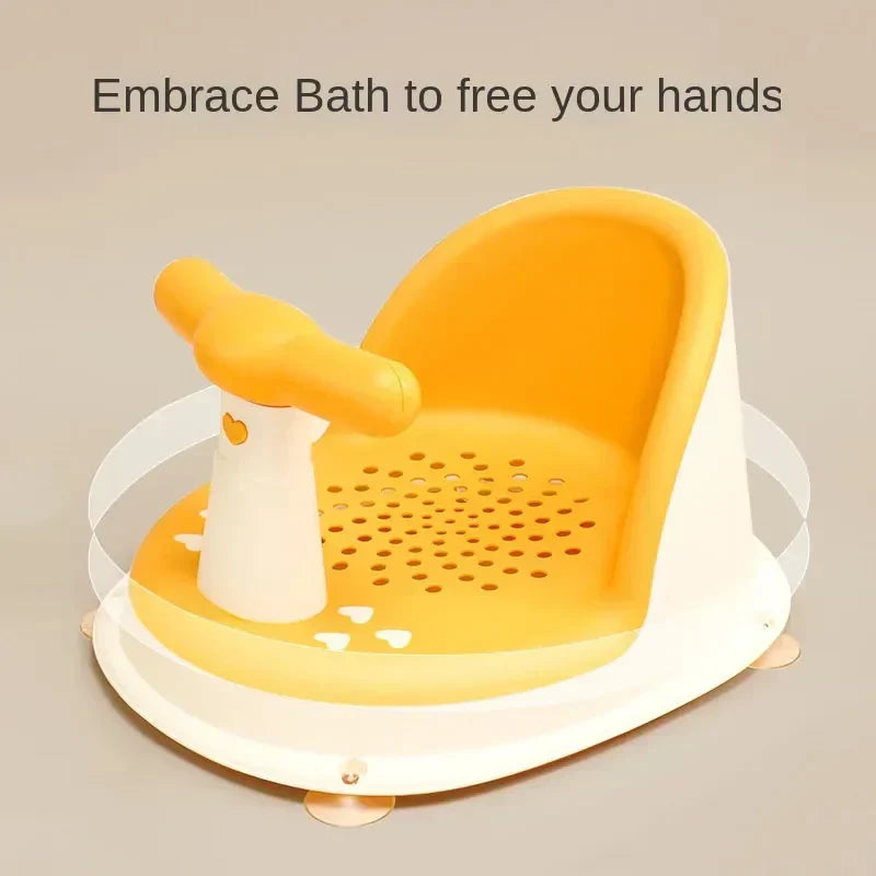Ergonomisch Baby Badstoeltje met Antislip Zuignappen voor 6 tot 18 Maanden