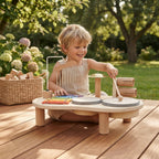 Houten Muziektafel