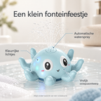 Octopus badfontein met waterspray en lichtjes