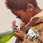 Draagbare Kindermicroscoop van Gonelve, in gebruik