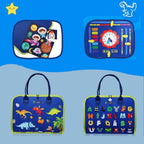 Montessori Busy Book van Gonelve, productdetail blauw