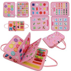 Montessori Busy Book van Gonelve, productdetail roze