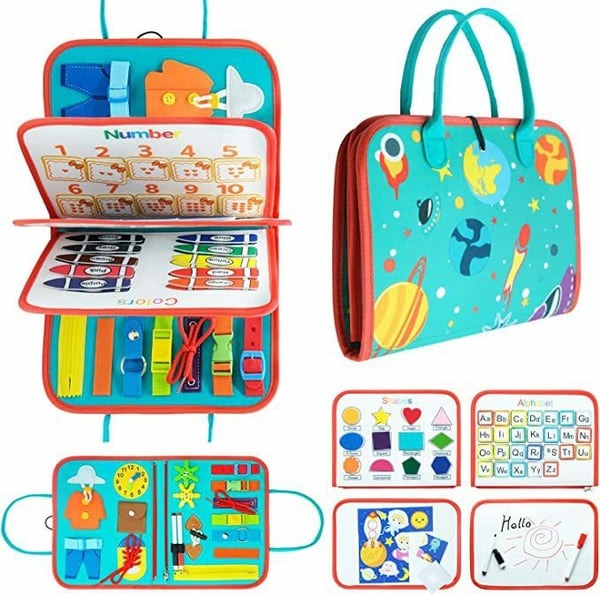 Montessori Busy Book van Gonelve, productdetail groen