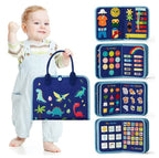 Montessori Busy Book van Gonelve, lifestyle foto blauw